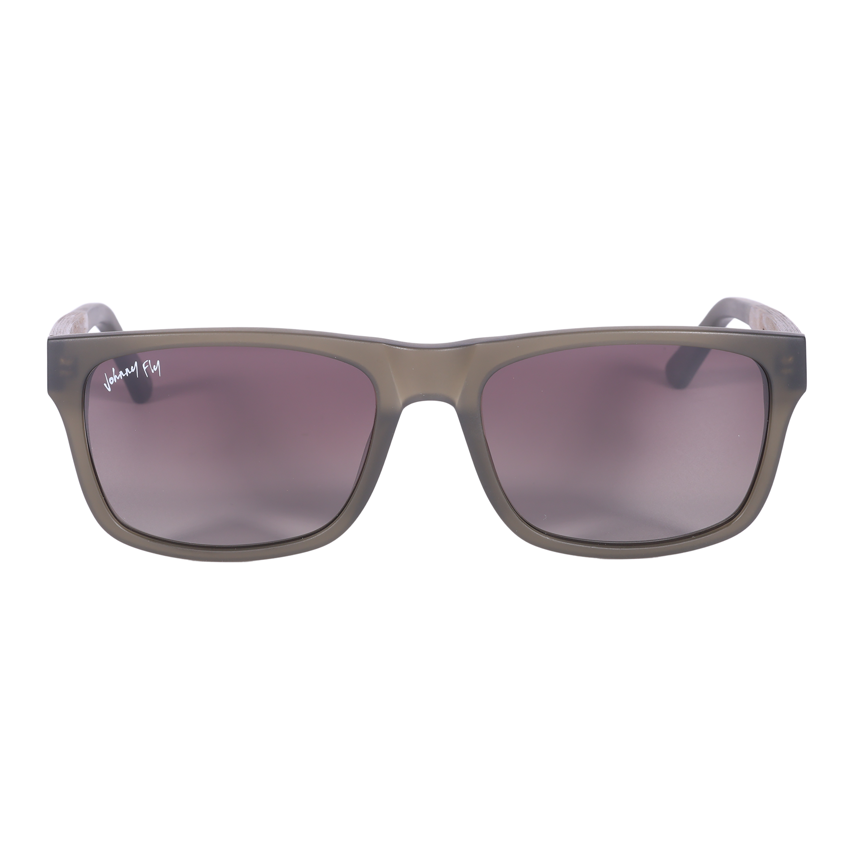7Thirty7 737 SANDED OLIVE square large fit wide Polarized Sunglasses by Johnny Fly | Handcrafted with Acetate and Wood  #color_sanded-olive