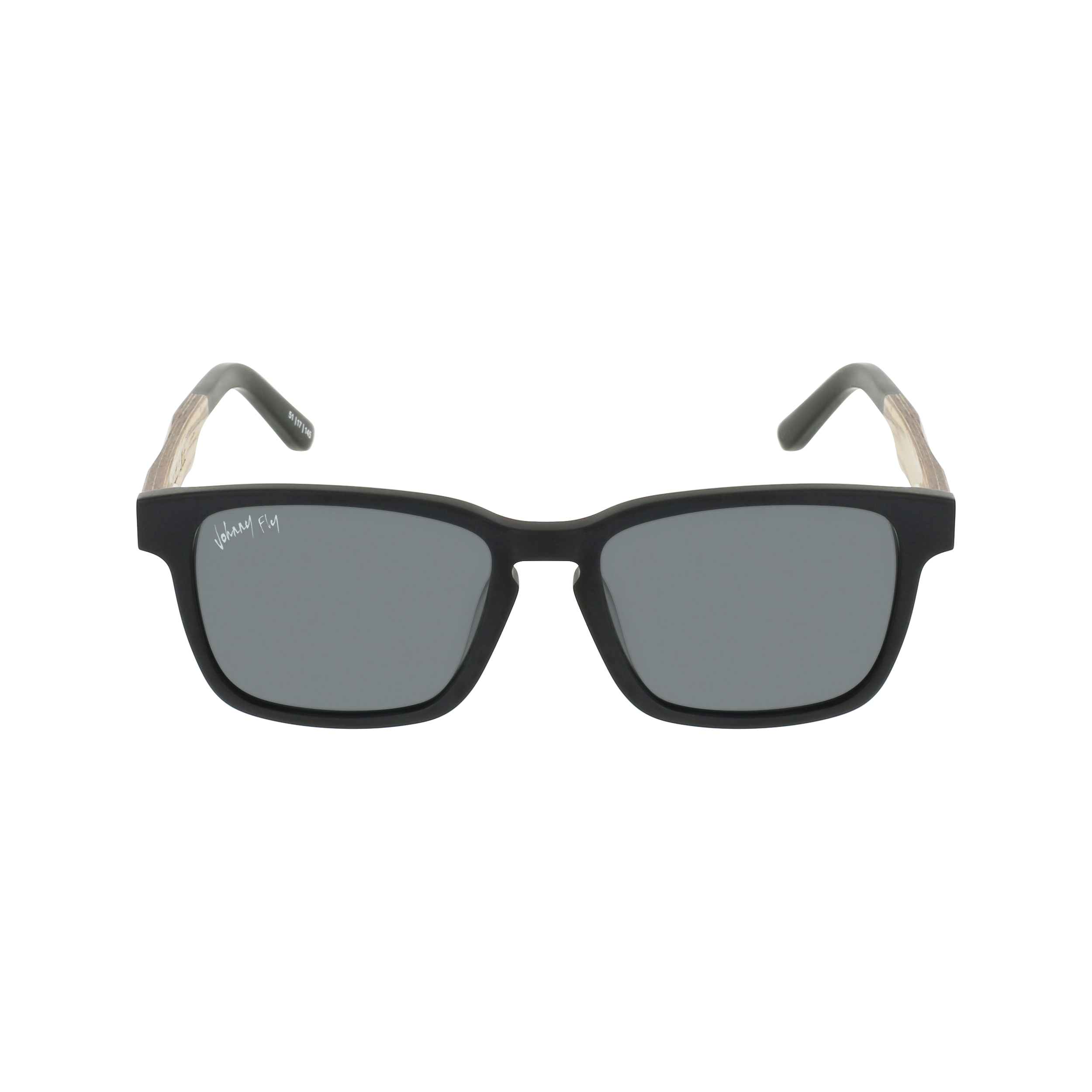 BRANCH - Matte Black - Sunglasses - Johnny Fly Eyewear | #color_matte-black