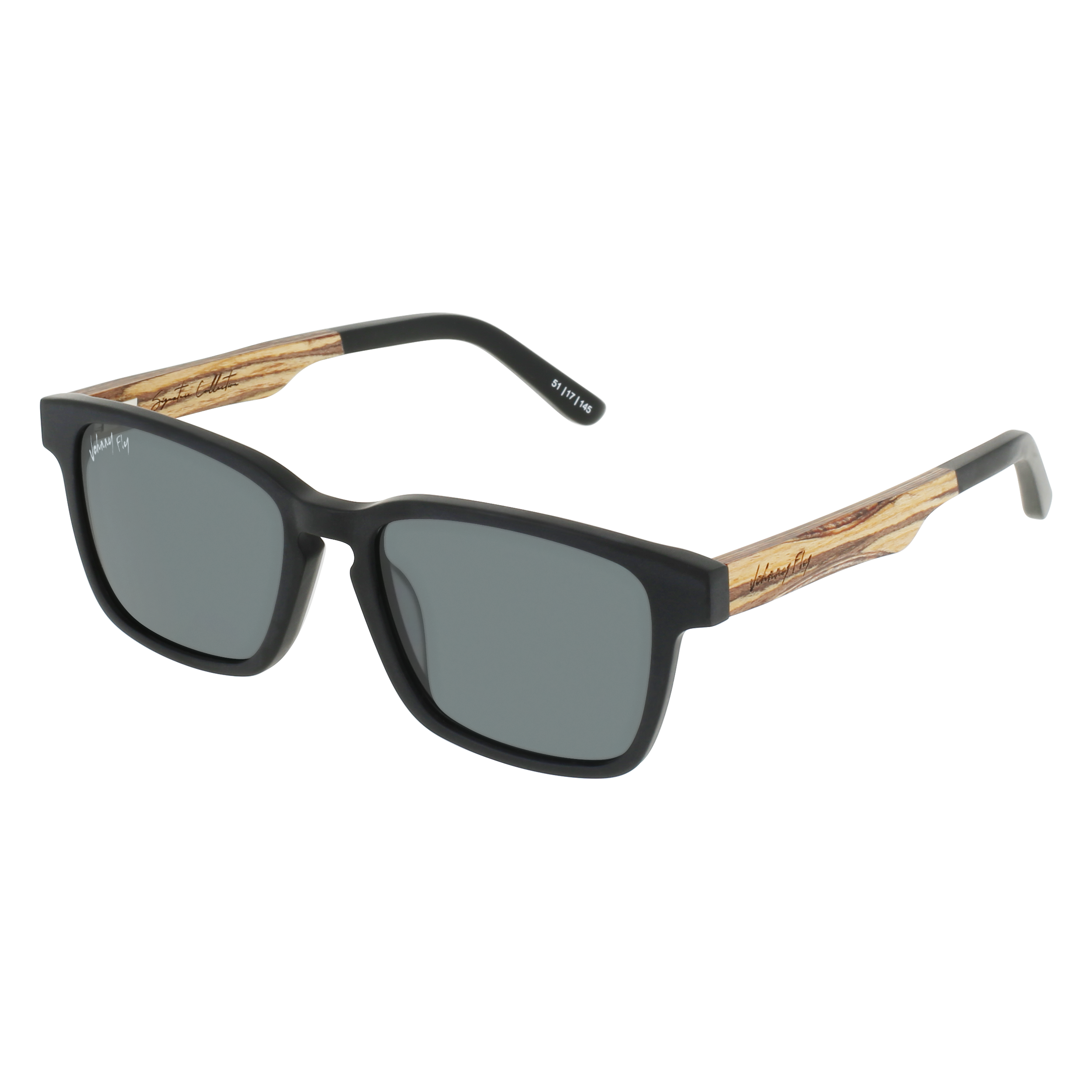 BRANCH - Matte Black - Sunglasses - Johnny Fly Eyewear | #color_matte-black