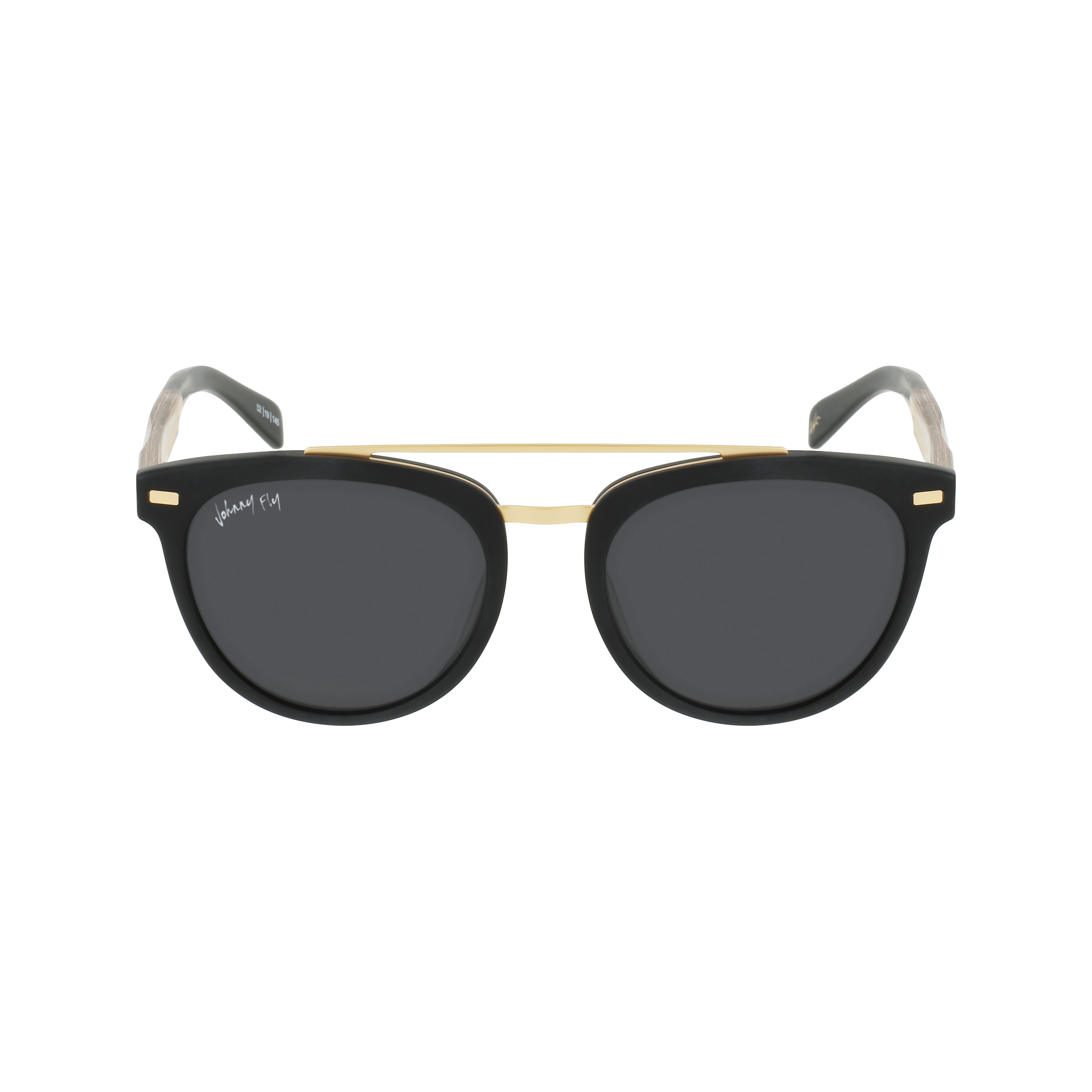 CAPTAIN - Matte Black - Sunglasses - Johnny Fly Eyewear | #color_matte-black