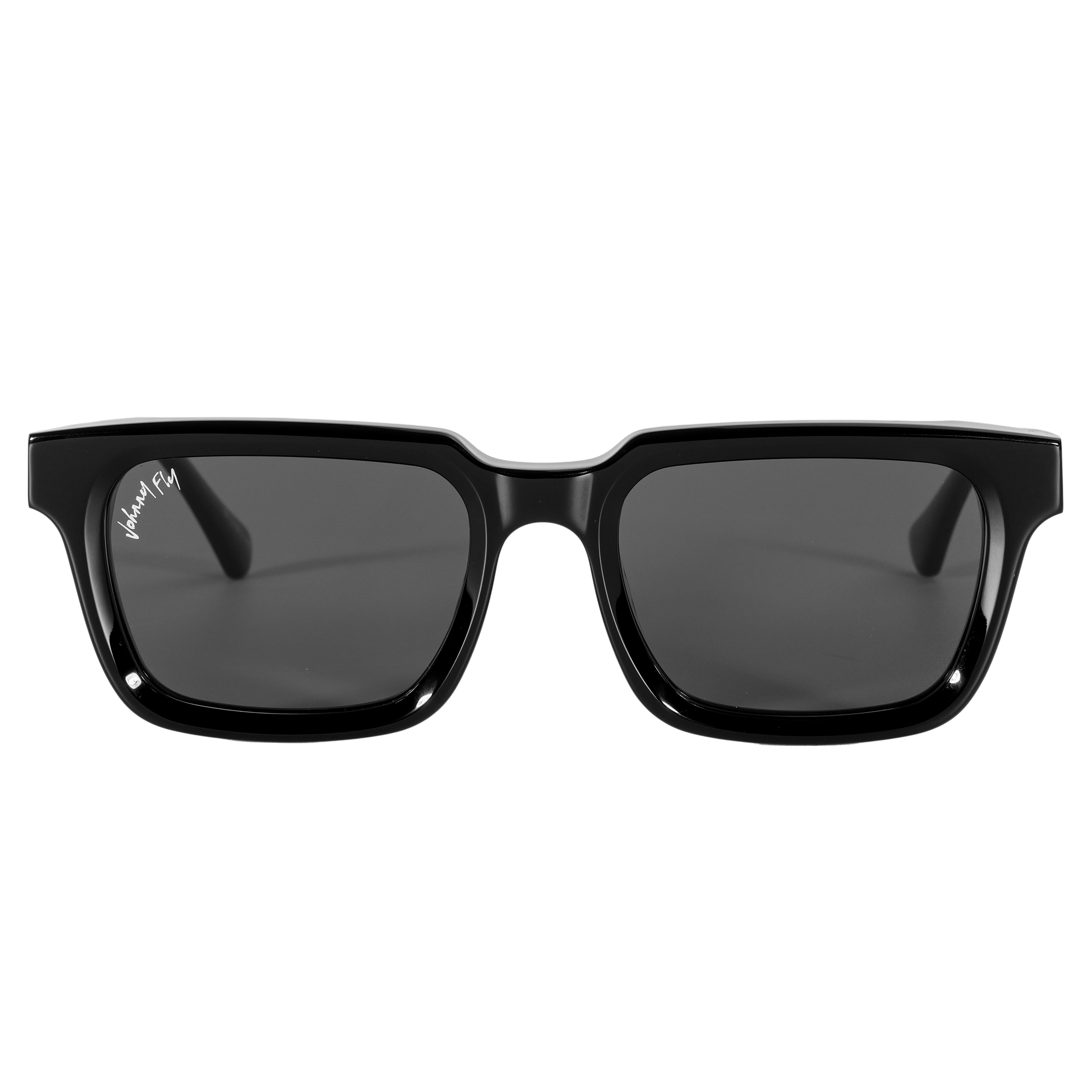 Legacy modern concave rectangle sunglasses #color_gloss-black