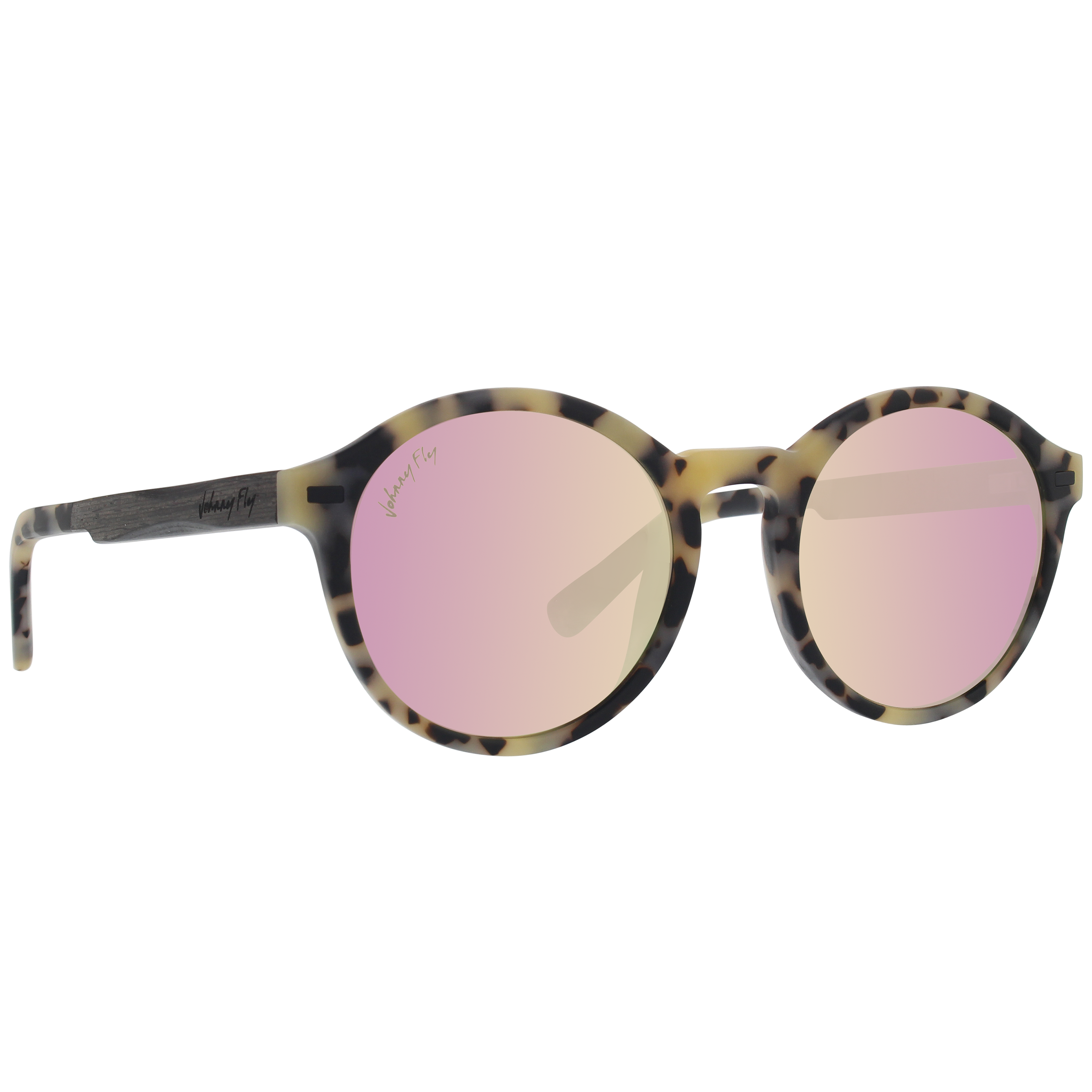 UFO Polarized Sunglasses in Matte White Tortoise by Johnny Fly | #color_matte-white-tortoise