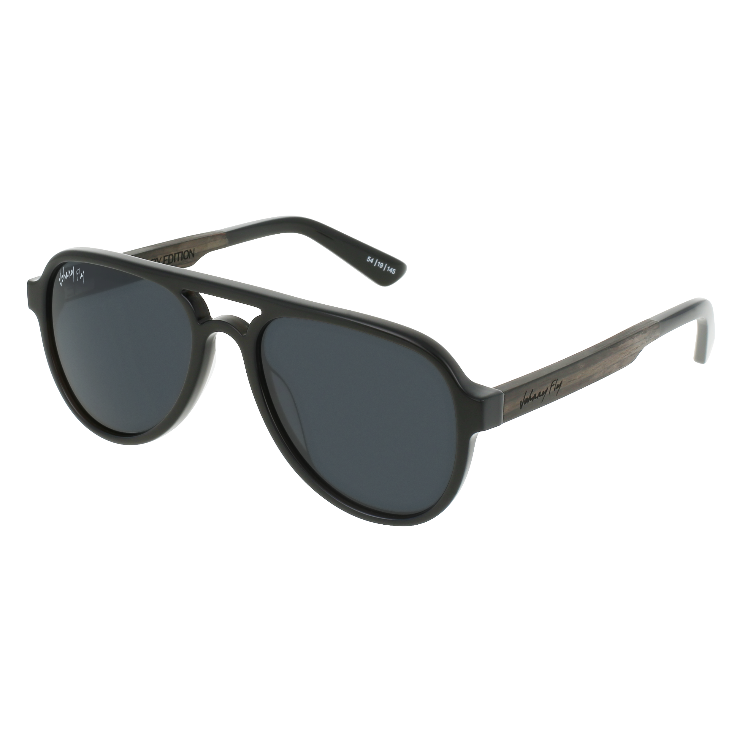 Apache Polarized Sunglasses by Johnny Fly - Anniversary Pearl || Smoke Polarized #color_anniversary-pearl