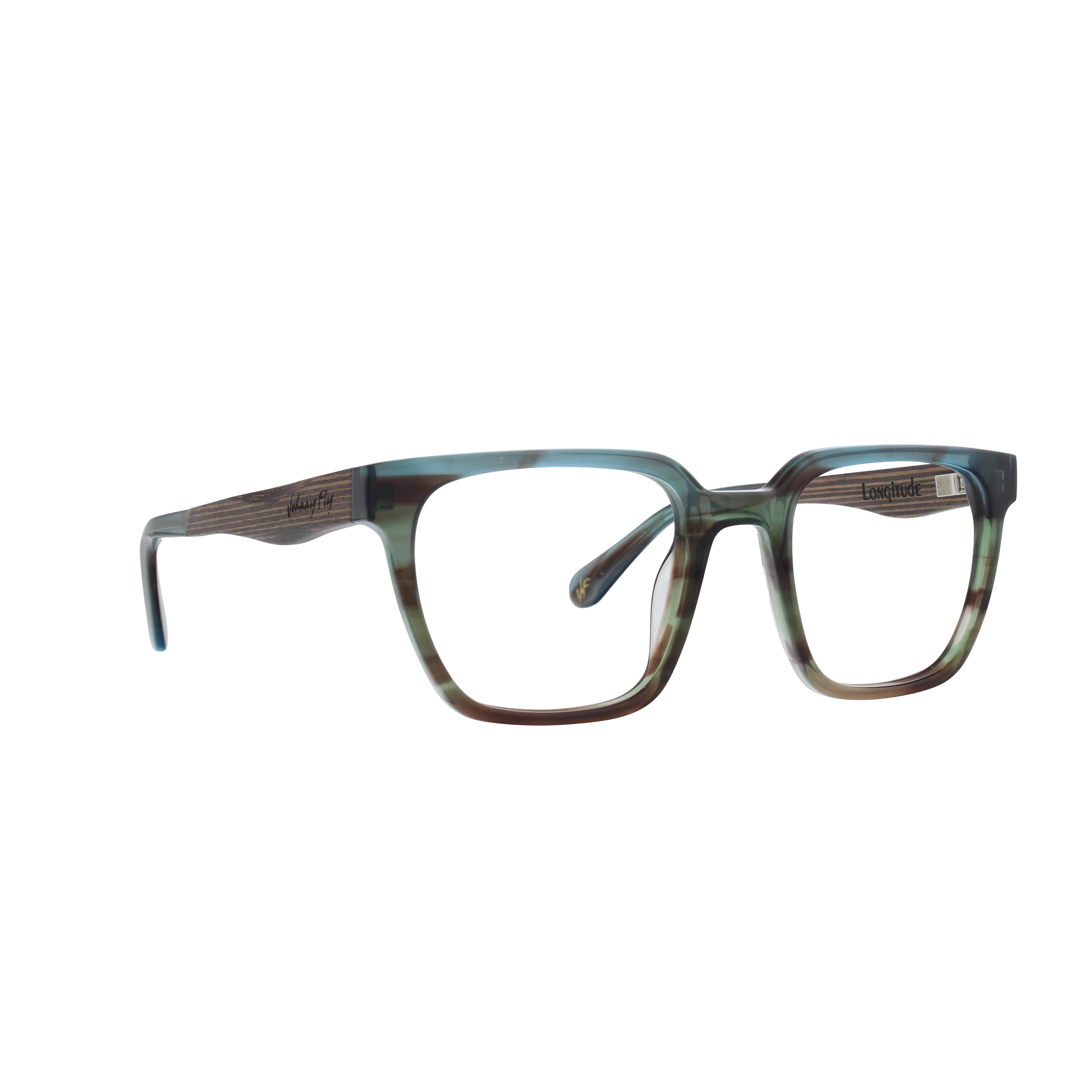 Longitude Eyeglasses by Johnny Fly | #color_rainforest
