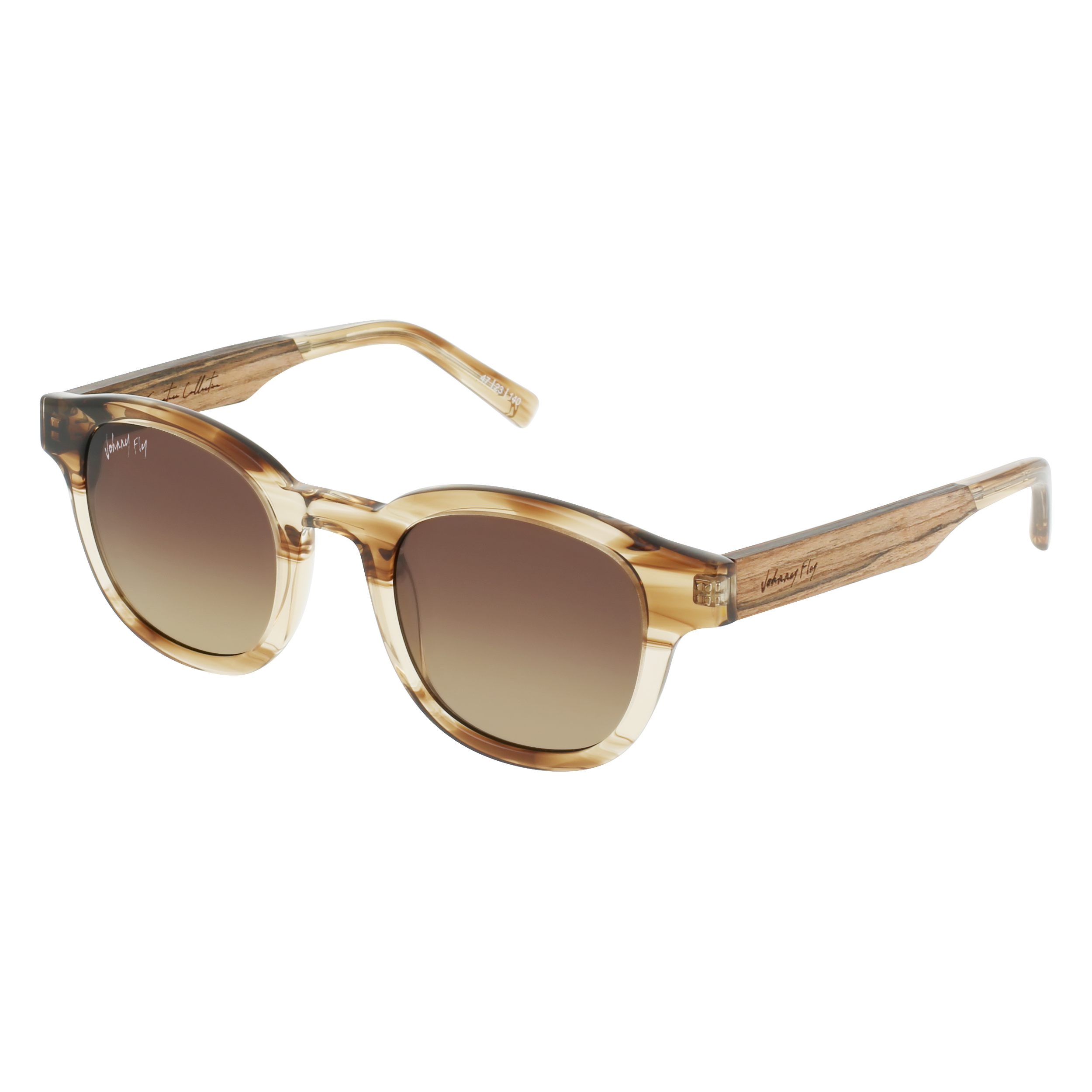 PILOT Sunglasses Frame - Almond- Johnny Fly | PIL-ALM-POL-BGR | | #color_almond