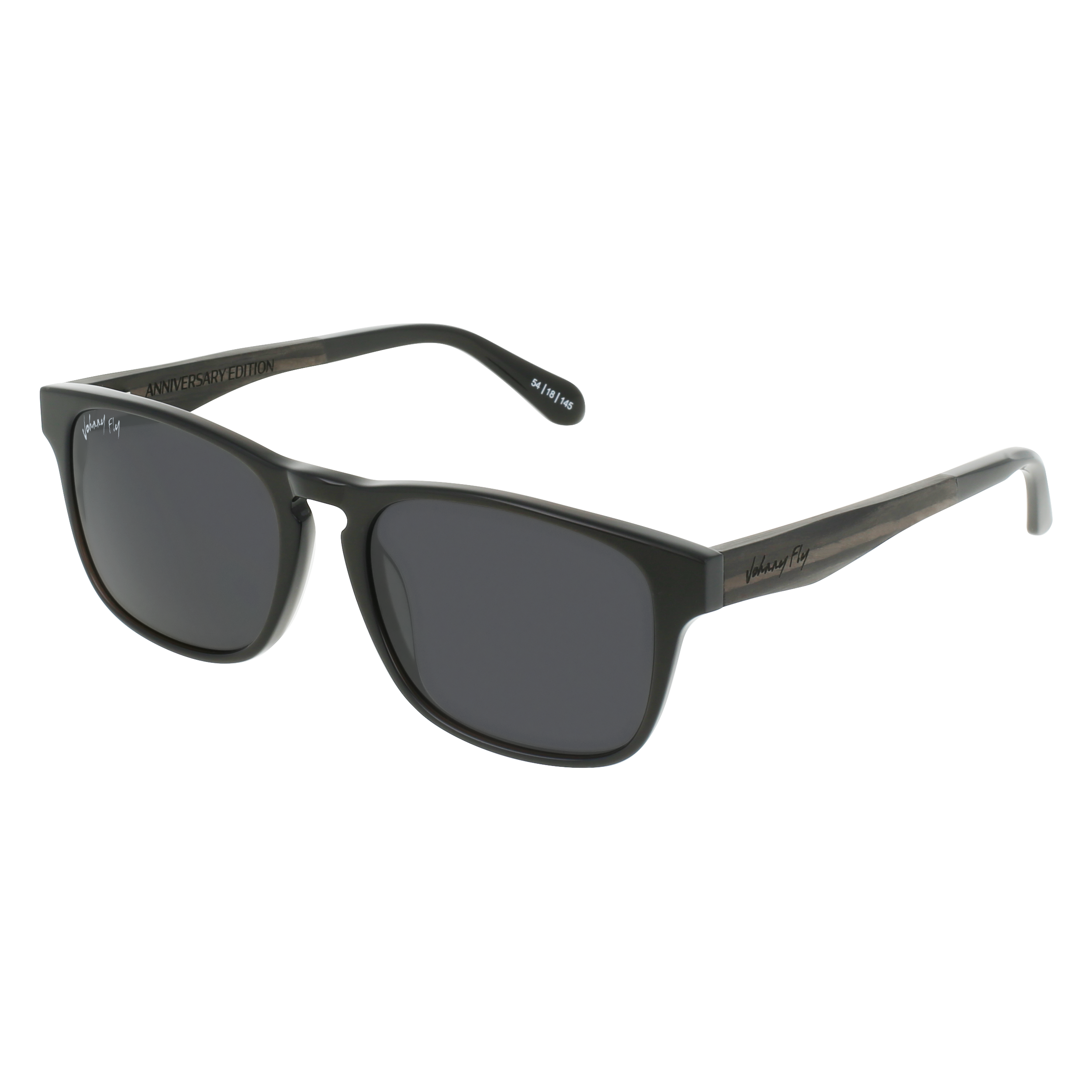 Splinter Polarized Sunglasses by Johnny Fly - Anniversary Pearl || Smoke Polarized #color_anniversary-edition