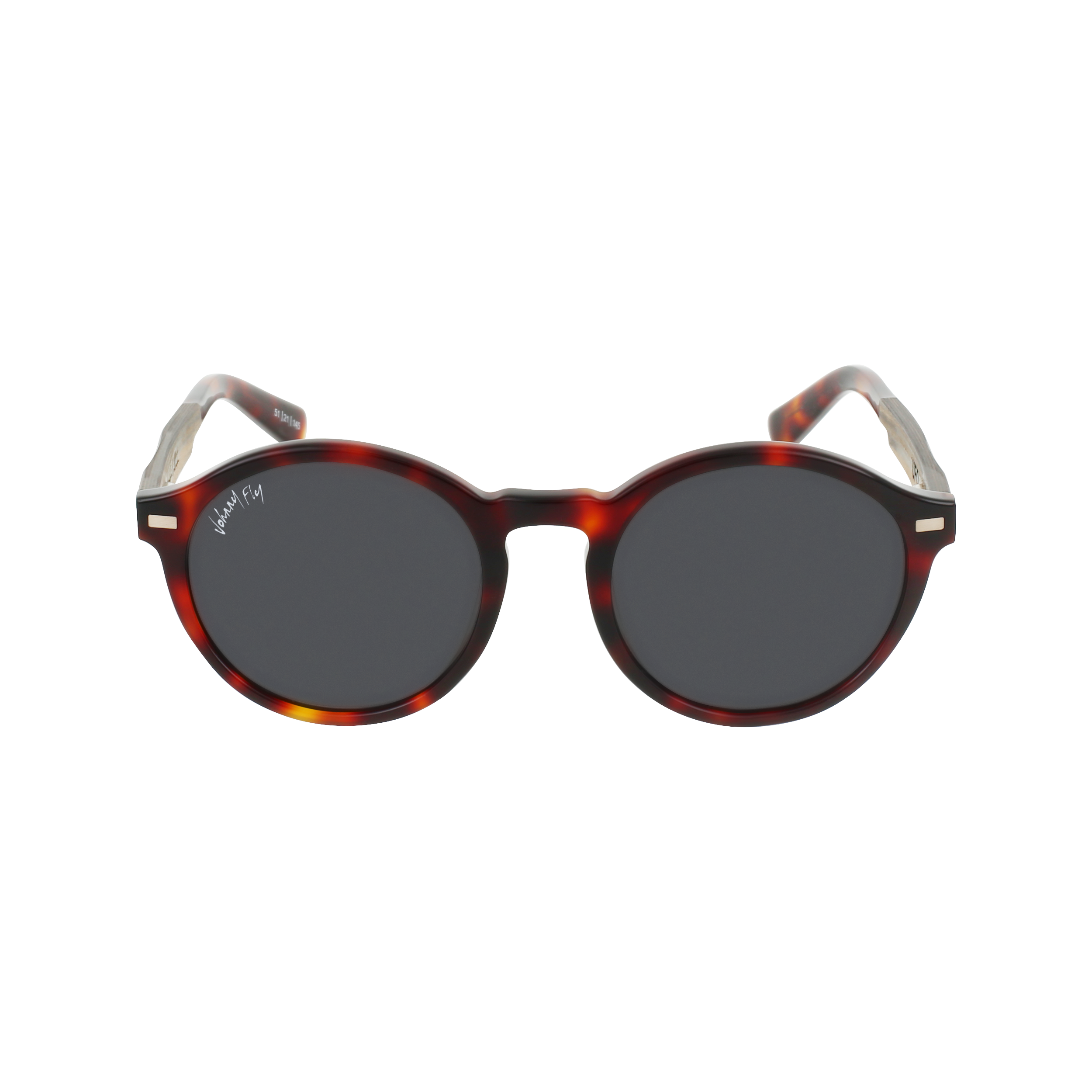 UFO Sunglasses Frame - Classic Tortoise- Johnny Fly | UFO-CTRT-S09-SMK | | #color_classic-tortoise