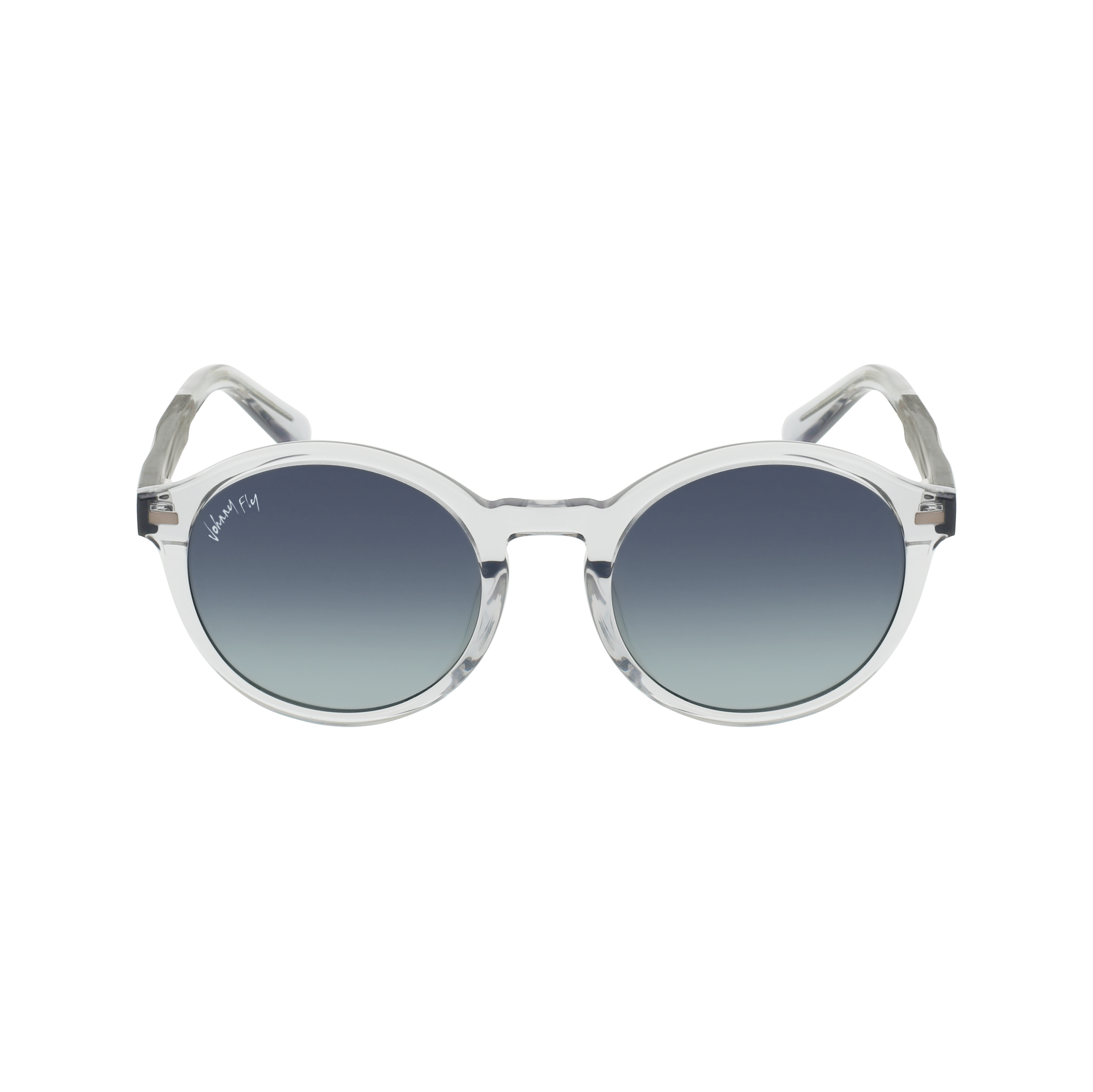 UFO Sunglasses Frame - Tinted Crystal- Johnny Fly | UFO-TCRY-POL-SMK-BWAL | | #color_tinted-crystal