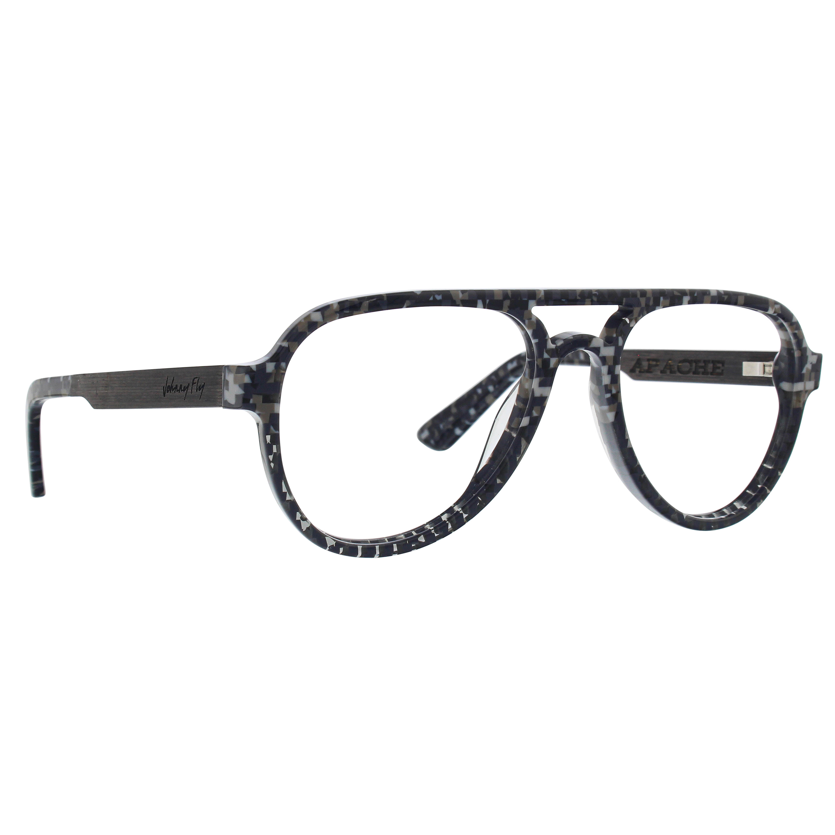 APACHE BLUGARD 8-Bit - Blue Light Glasses - Johnny Fly Eyewear #color_8bit