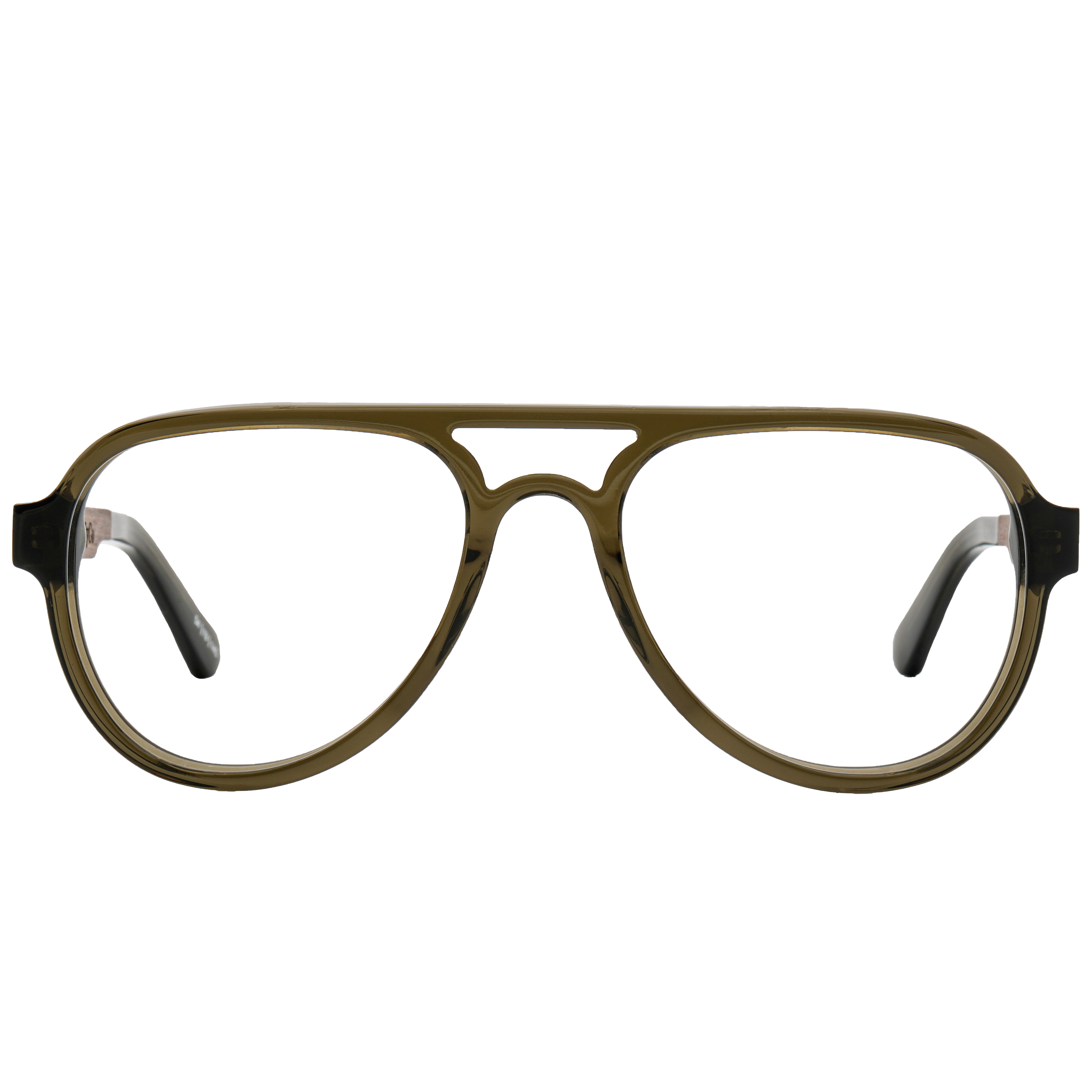 APACHE BLUGARD - Olive - Blue Light Glasses - Johnny Fly Eyewear #color_olive