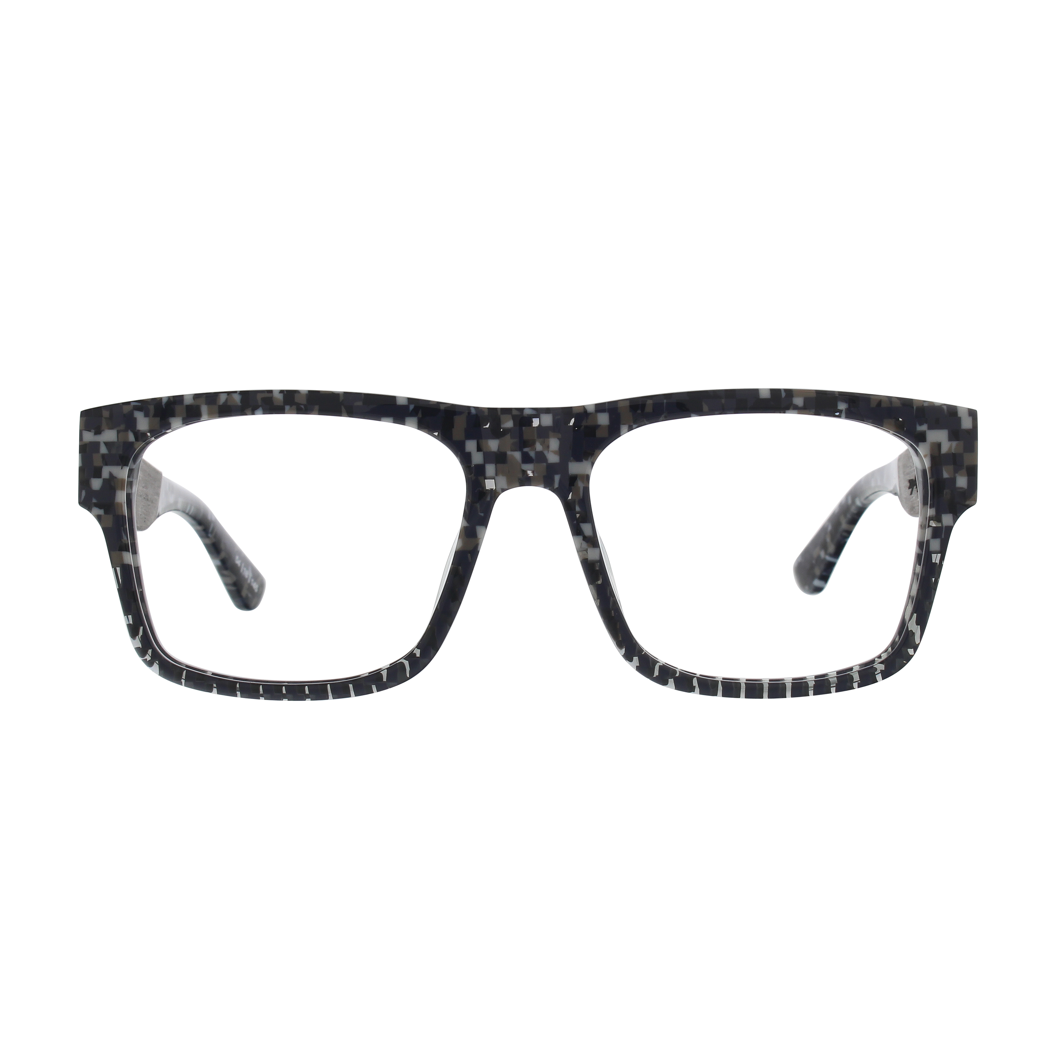 ARROW Frame - 8-Bit - Eyeglasses Frame - Johnny Fly Eyewear #color_8-bit