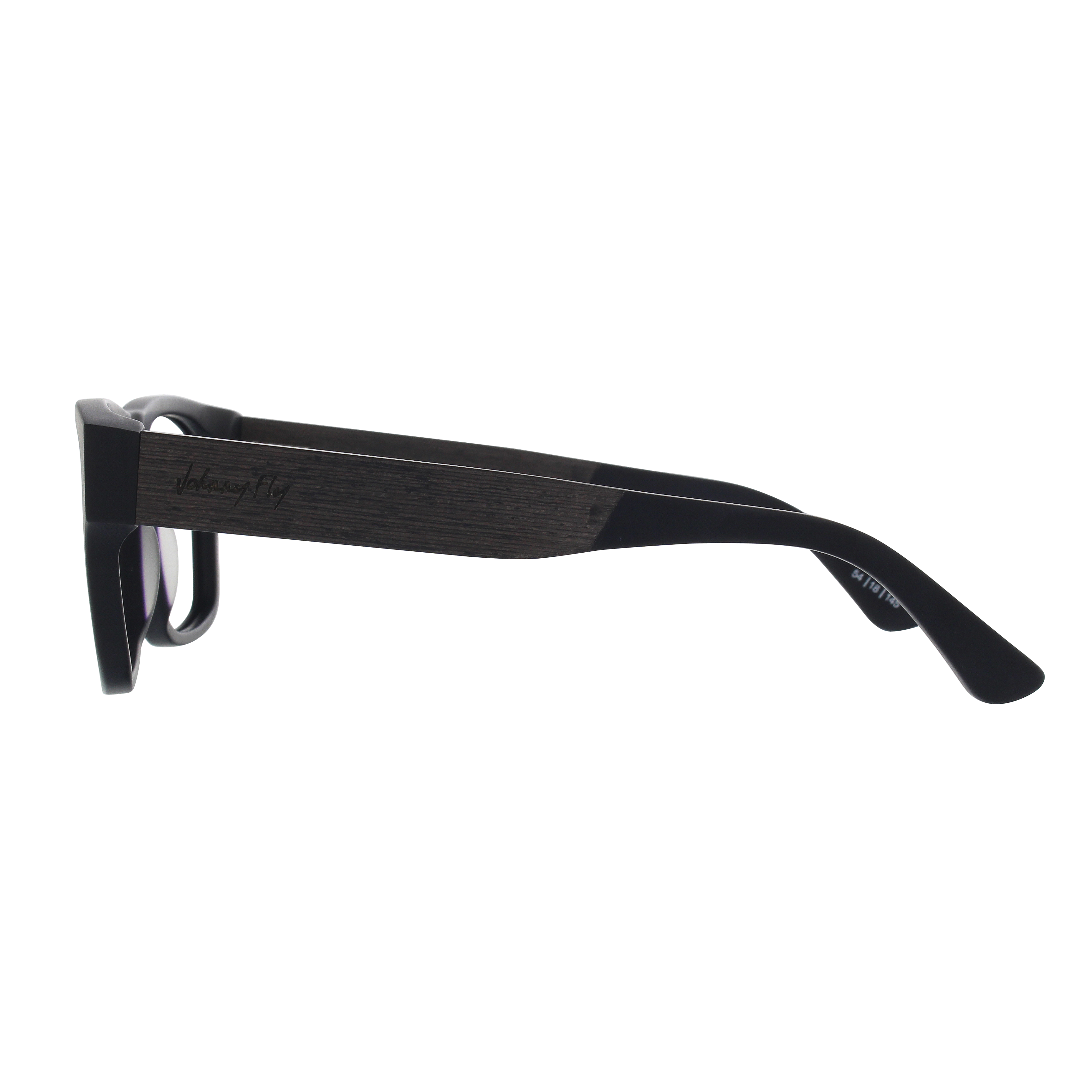 ARROW Frame - Matte Black - Eyeglasses Frame - Johnny Fly Eyewear #color_matte-black