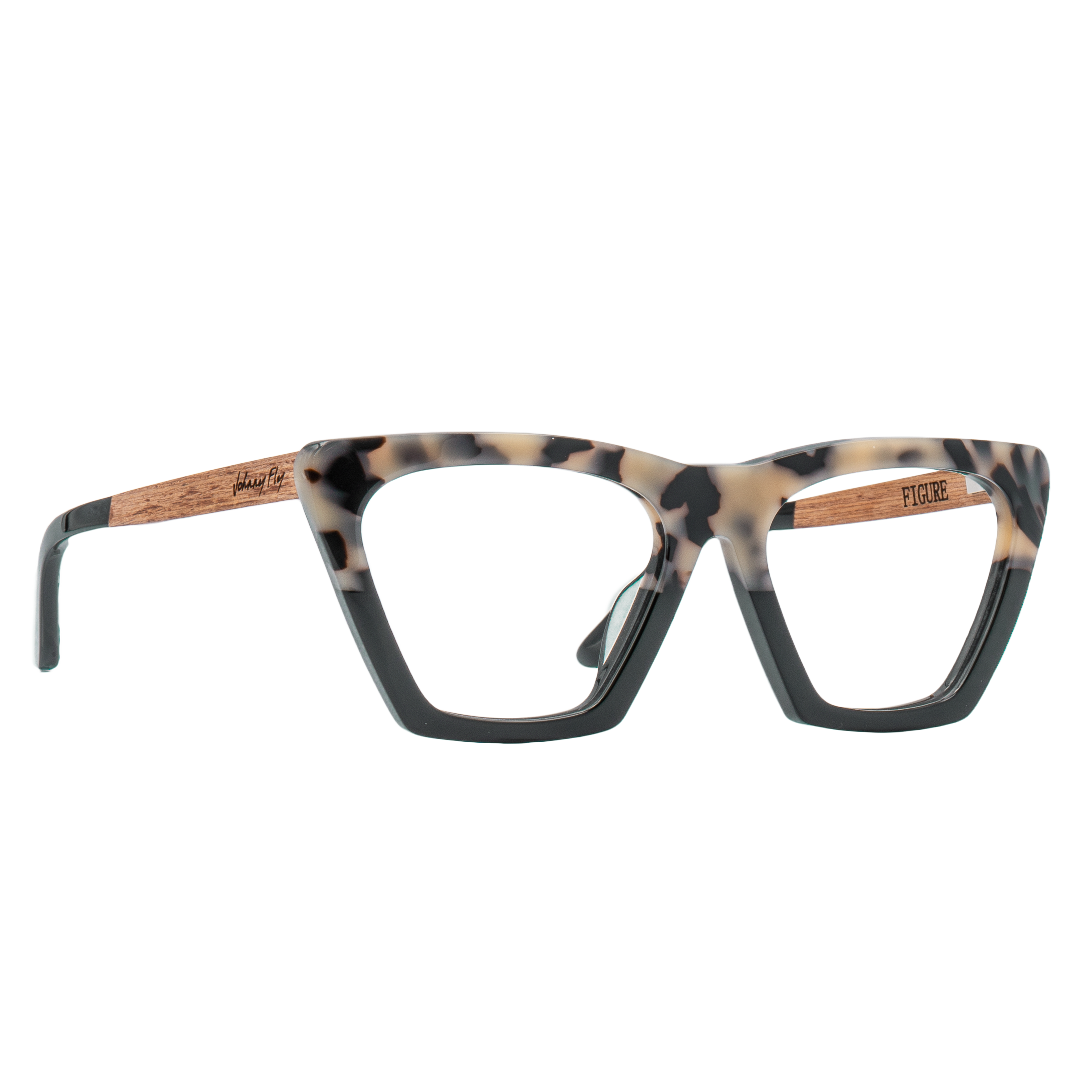 Figure Blugard - Split White Tortoise - Johnny Fly - BluGuard #color_split-white-tortoise