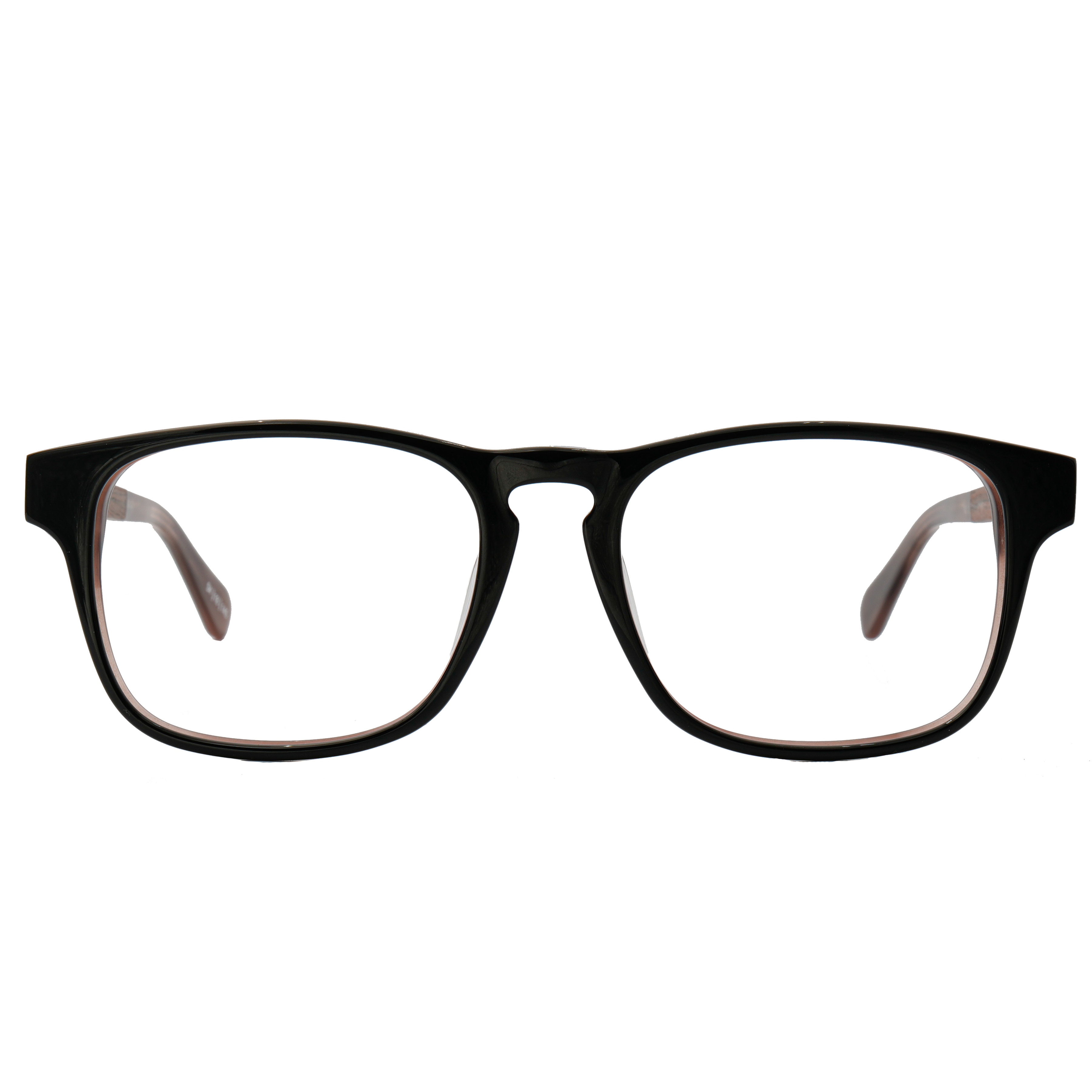 SPLINTER BLUGARD - Layered Black - Blue Light Reader - Johnny Fly Eyewear #color_layered-black