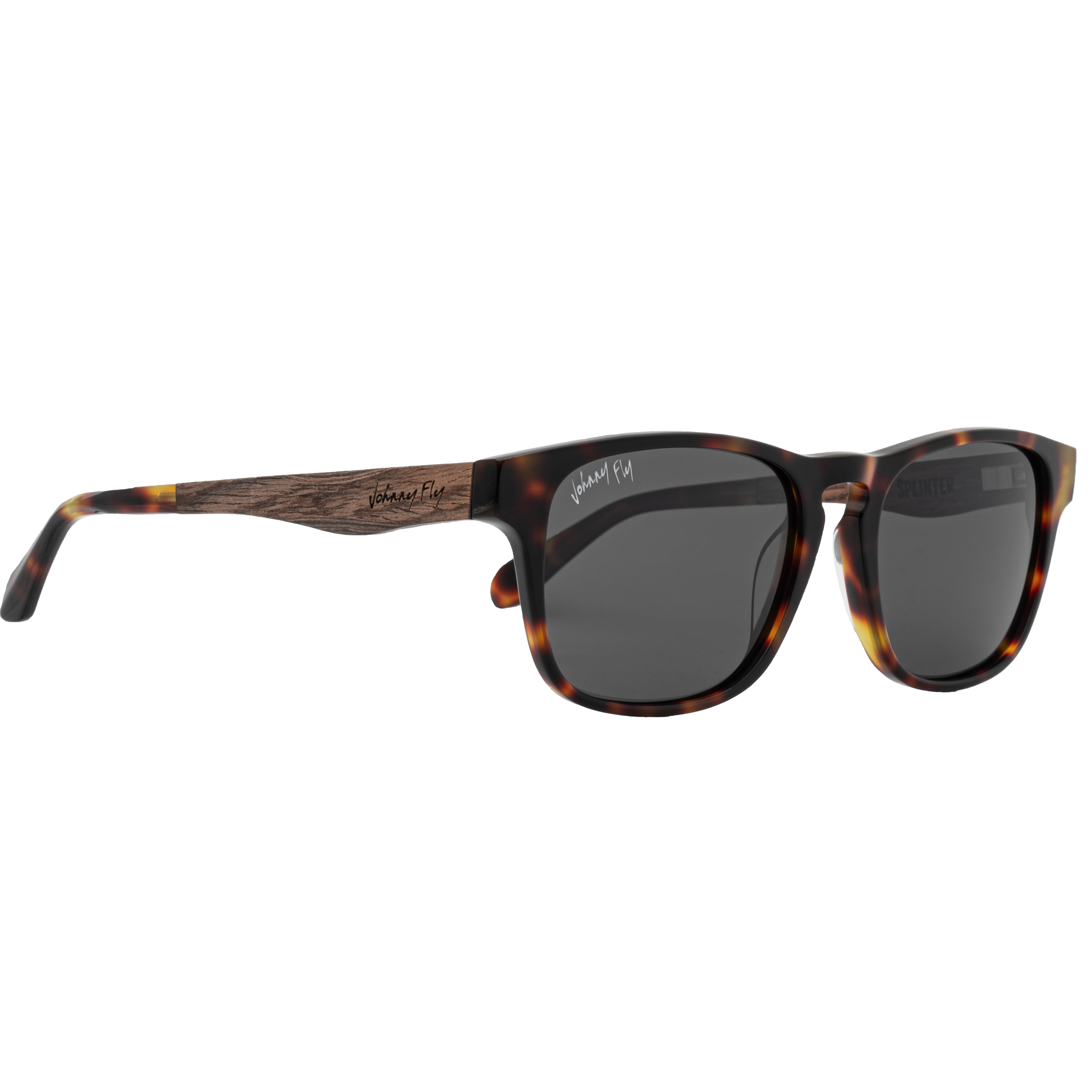 SPLINTER - Matte Classic Tortoise - Sunglasses - Johnny Fly Eyewear | #color_matte-classic-tortoise