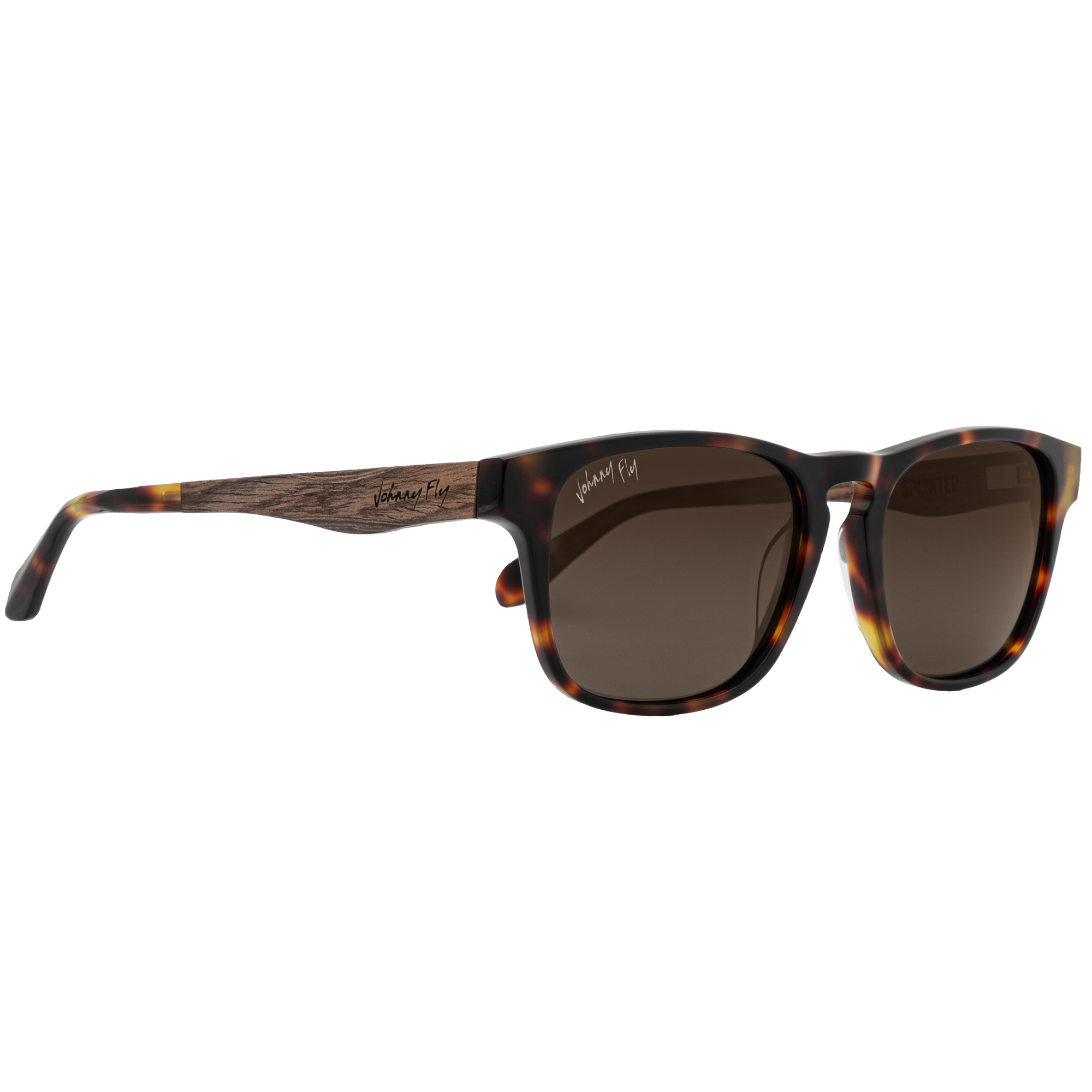 SPLINTER - Matte Classic Tortoise - Sunglasses - Johnny Fly Eyewear | #color_matte-classic-tortoise