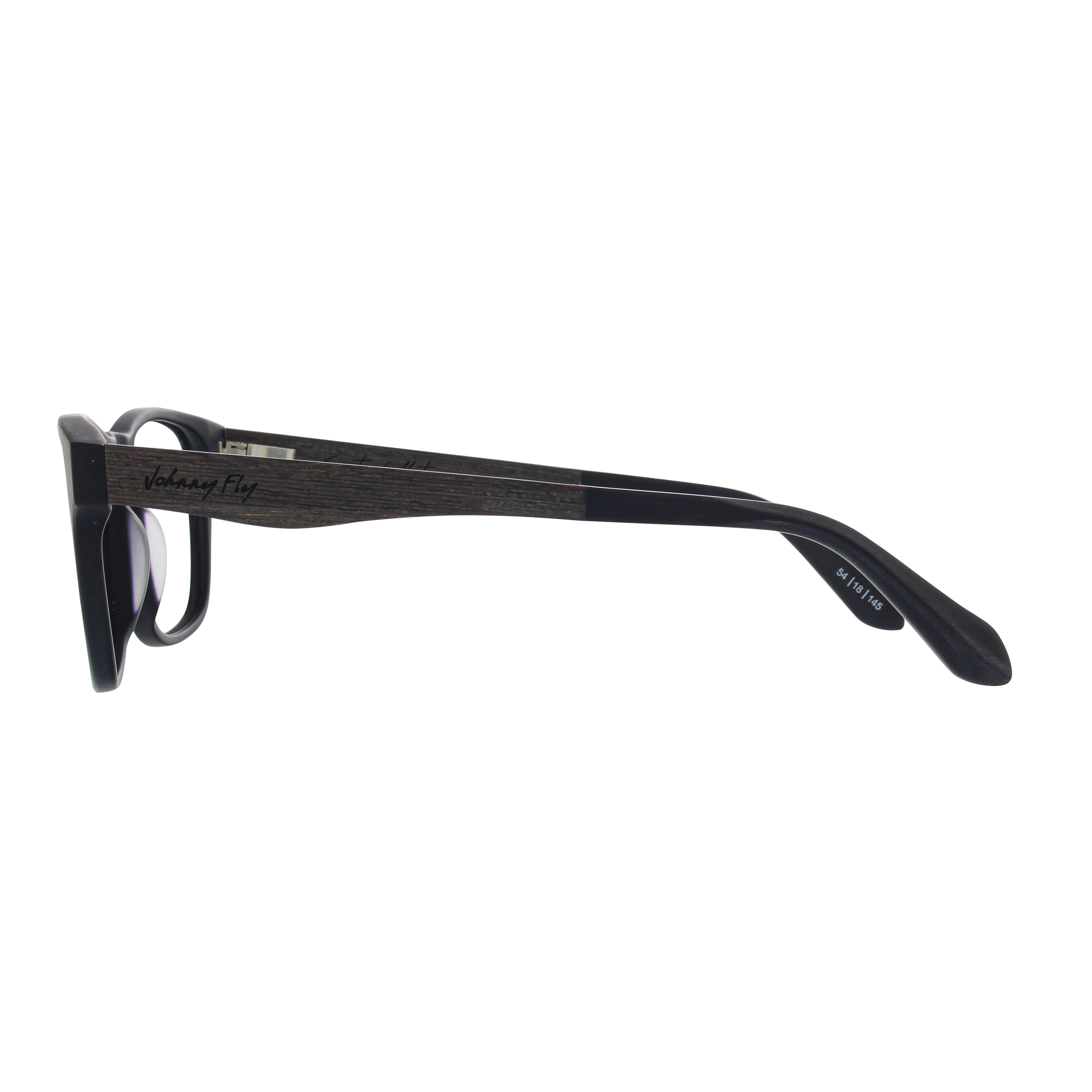 SPLINTER Frame - Matte Black - Eyeglasses Frame - Johnny Fly Eyewear | #color_matte-black