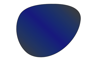 Progressieve gepolariseerde spiegellens