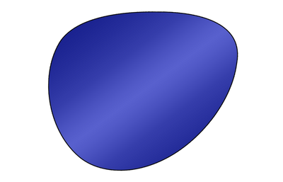Progressieve gepolariseerde spiegellens