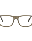 7Thirty7 737 SANDED OLIVE square large fit wide Eyeglasses Prescription by Johnny Fly | Handcrafted with Acetate and Wood  