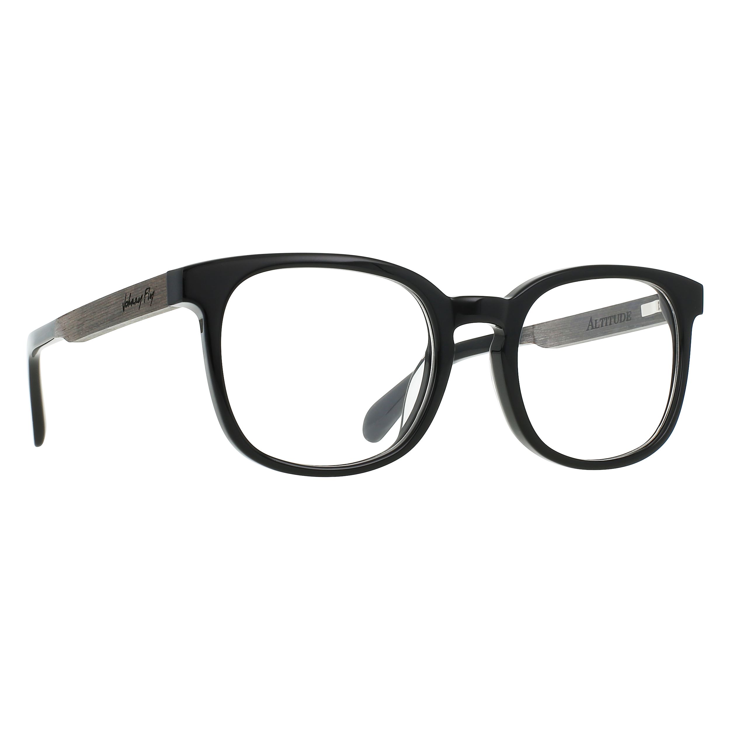 ALTITUDE BLUGARD - Gloss Black - Blue Light Glasses - Johnny Fly Eyewear 