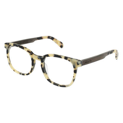 ALTITUDE Frame - Matte White Tortoise - Eyeglasses Frame - Johnny Fly Eyewear | #color_matte-white-tortoise