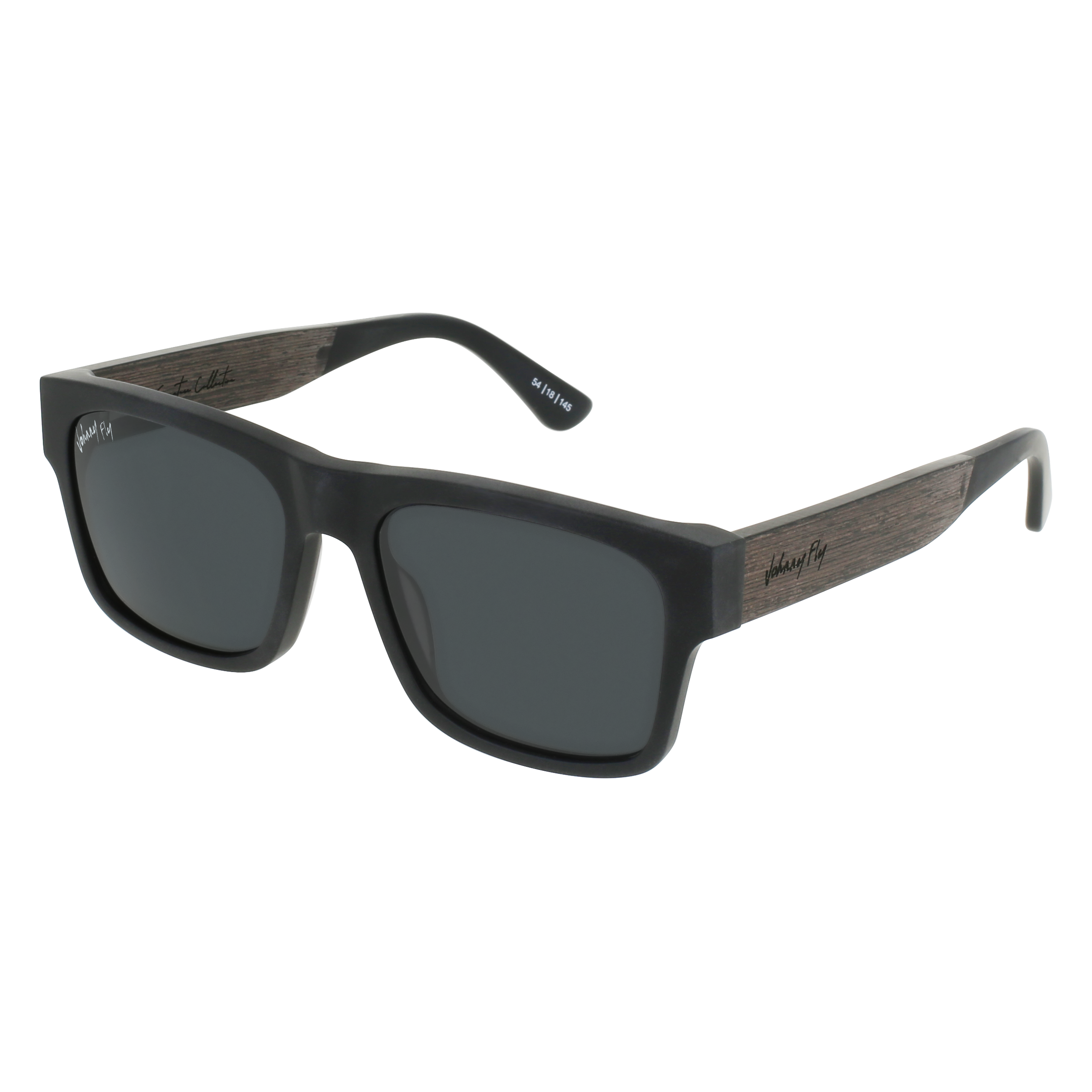 ARROW - Matte Black - Sunglasses - Johnny Fly Eyewear | #color_matte-black