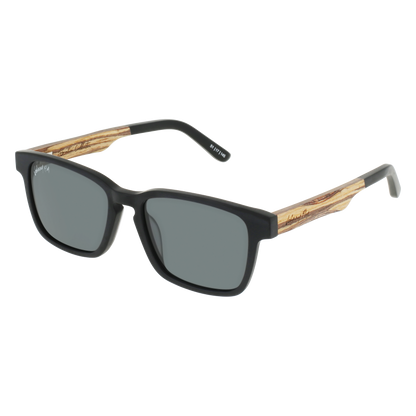 BRANCH - Matte Black - Sunglasses - Johnny Fly Eyewear | #color_matte-black