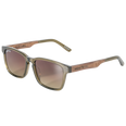 Branch Wooden Polarized Sunglasses by Johnny Fly -Right Angle - Olive
 #color_olive