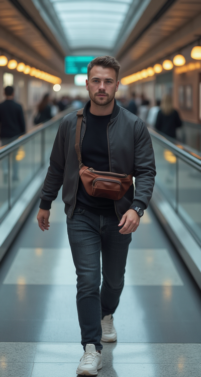 Jetsetter Crossbody Belt Bag