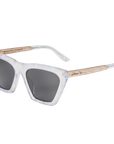 FIGURE - Unicorn Holographic Polarized wooden / acetate Sunglasses - Johnny Fly Eyewear | 