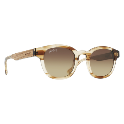 PILOT - Almond - Sunglasses - Johnny Fly Eyewear | 