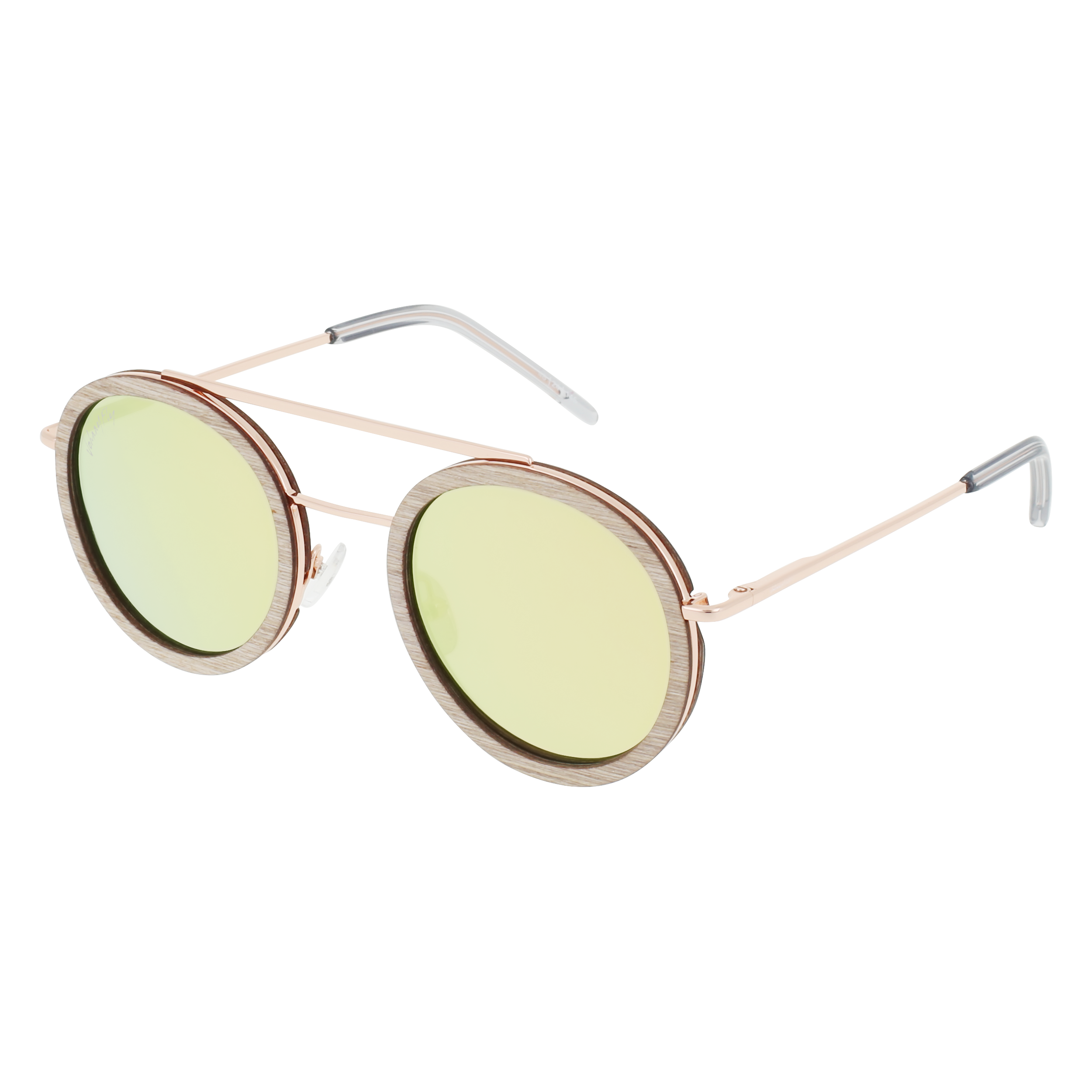 Johnny Fly Riker Rose Gold | Grey / Rose Gold Reflect Polarized Sunglasses | 