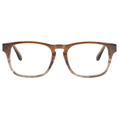 Modern Johnny Fly Splinter sunglasses featuring an acetate front design with wooden arms, spring hinges, and polarized nylon lenses, embodying timeless minimalism and superior quality eyewear.