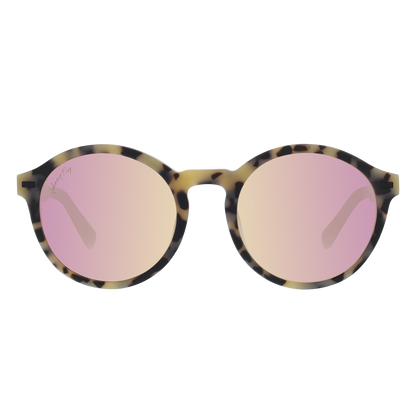 UFO Polarized Sunglasses in Matte White Tortoise by Johnny Fly | #color_matte-white-tortoise