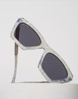 FIGURE - Unicorn Holographic Polarized wooden / acetate Sunglasses - Johnny Fly Eyewear | 