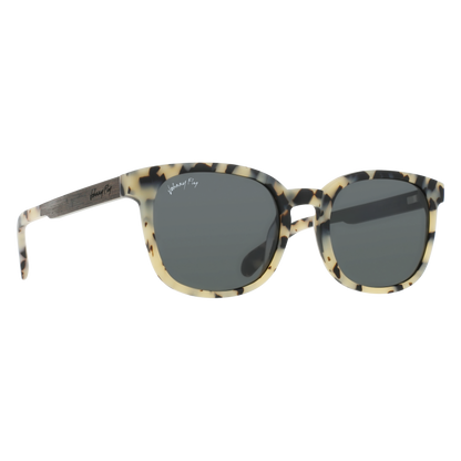 ALTITUDE Sunglasses Frame - Matte White Tortoise- Johnny Fly | ALT-MWHTRT-POL-SMK | | #color_matte-white-tortoise