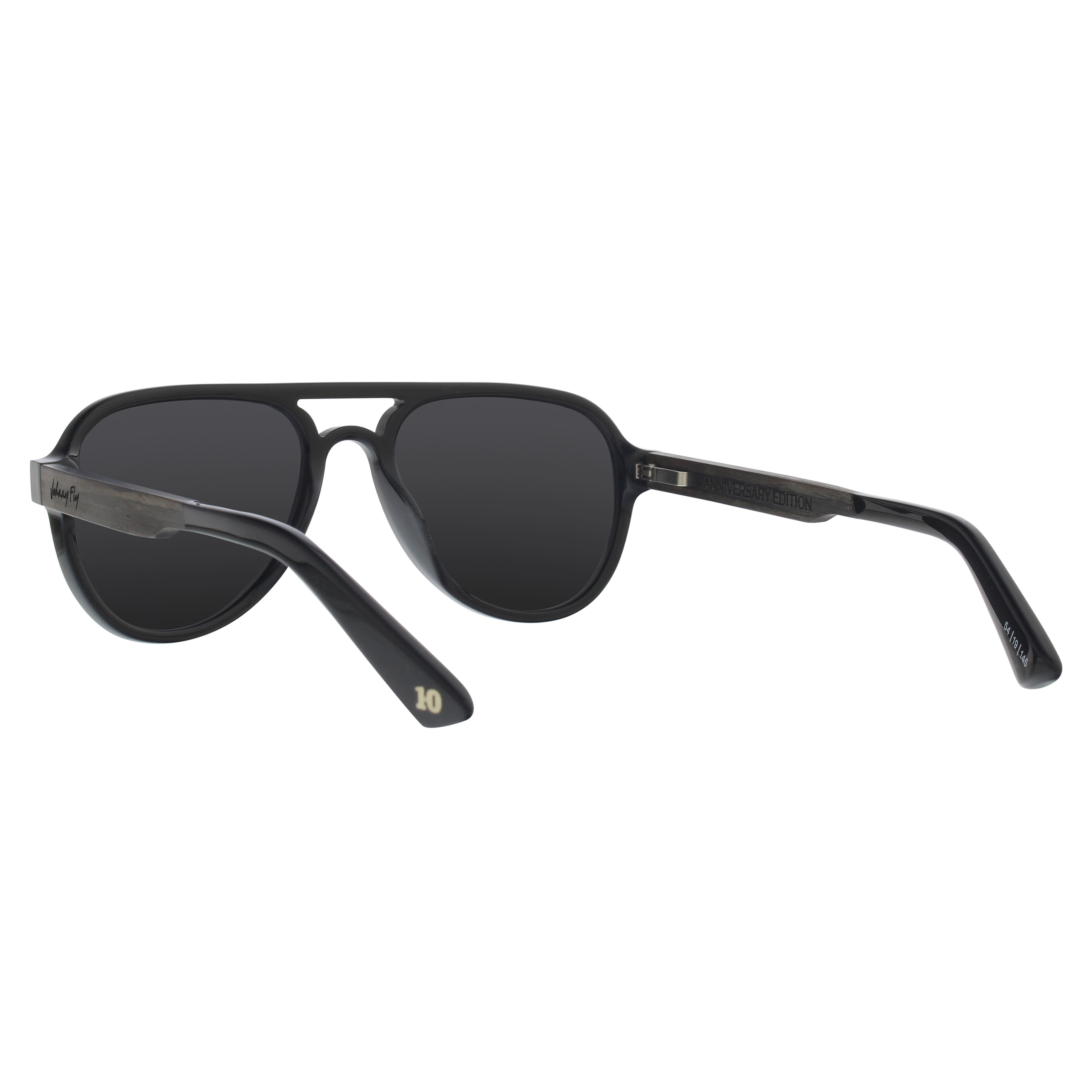 Apache Polarized Sunglasses by Johnny Fly - Anniversary Pearl || Smoke Polarized #color_anniversary-pearl