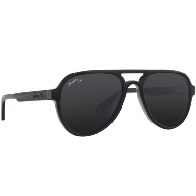 Apache Polarized Sunglasses by Johnny Fly - Anniversary Pearl || Smoke Polarized #color_anniversary-pearl