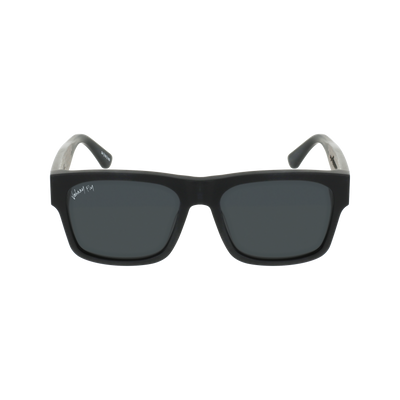 ARROW Sunglasses Frame - Matte Black- Johnny Fly | ARR-MBL-POL-SMK-EBN | | #color_matte-black