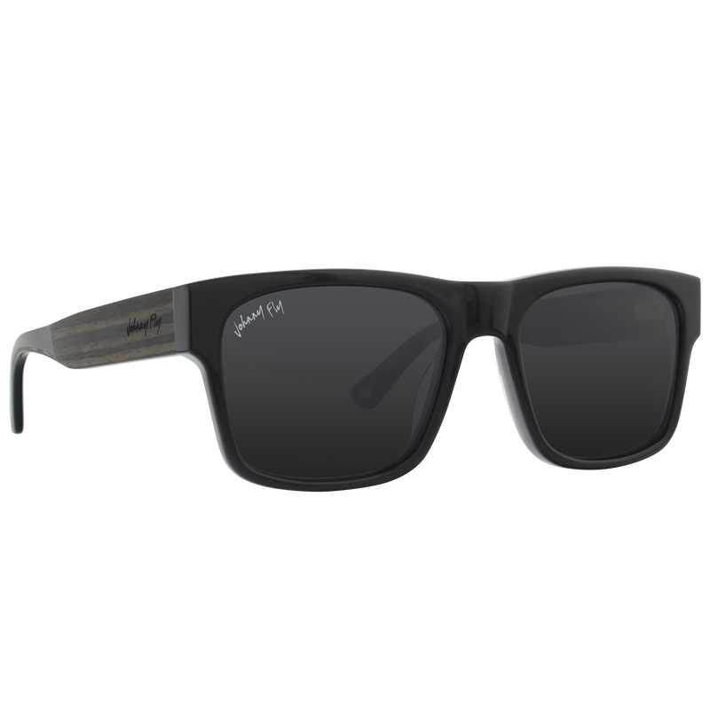 Arrow Polarized Sunglasses by Johnny Fly - Anniversary Pearl || Smoke Polarized #color_anniversary-edition