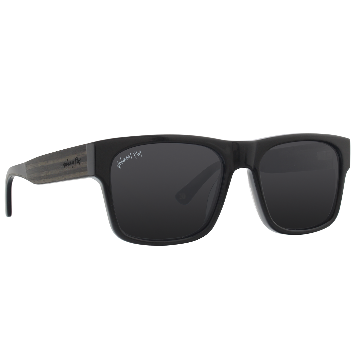 Arrow Polarized Sunglasses by Johnny Fly - Anniversary Pearl || Smoke Polarized #color_anniversary-pearl