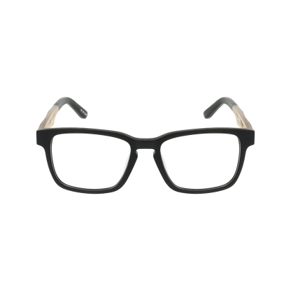 BRANCH Eyeglasses Frame - Matte Black- Johnny Fly | BRA-MBL-FRA | | #color_matte-black