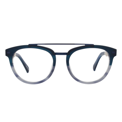 Captain Blue Steel Optical Frame By Johnny Fly | #color_blue-steel