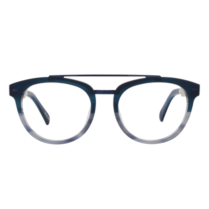 Captain Blue Steel Optical Frame By Johnny Fly | #color_blue-steel