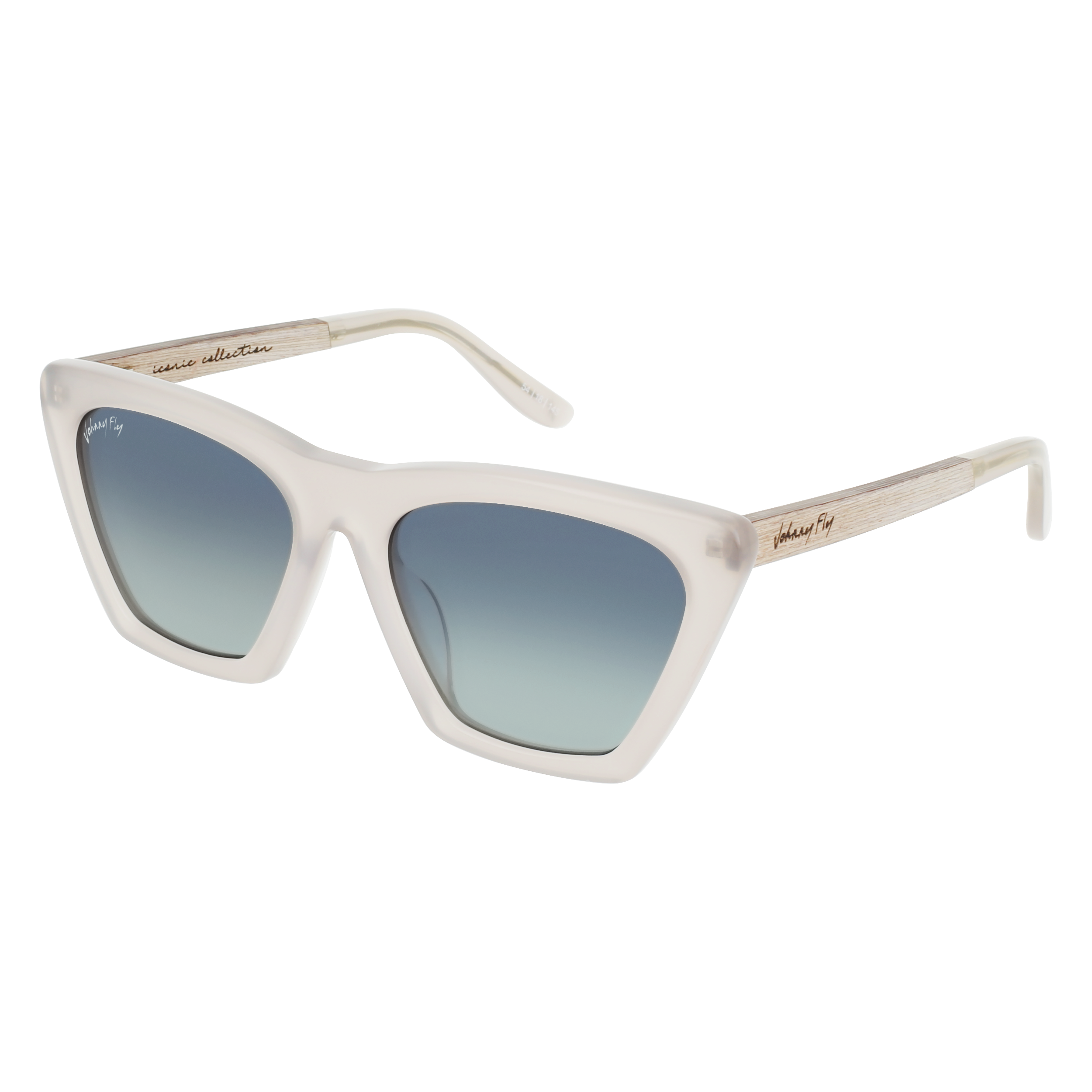 FIGURE Sunglasses Frame - Cloud- Johnny Fly | FIG-CLD-POL-SMG | | #color_cloud