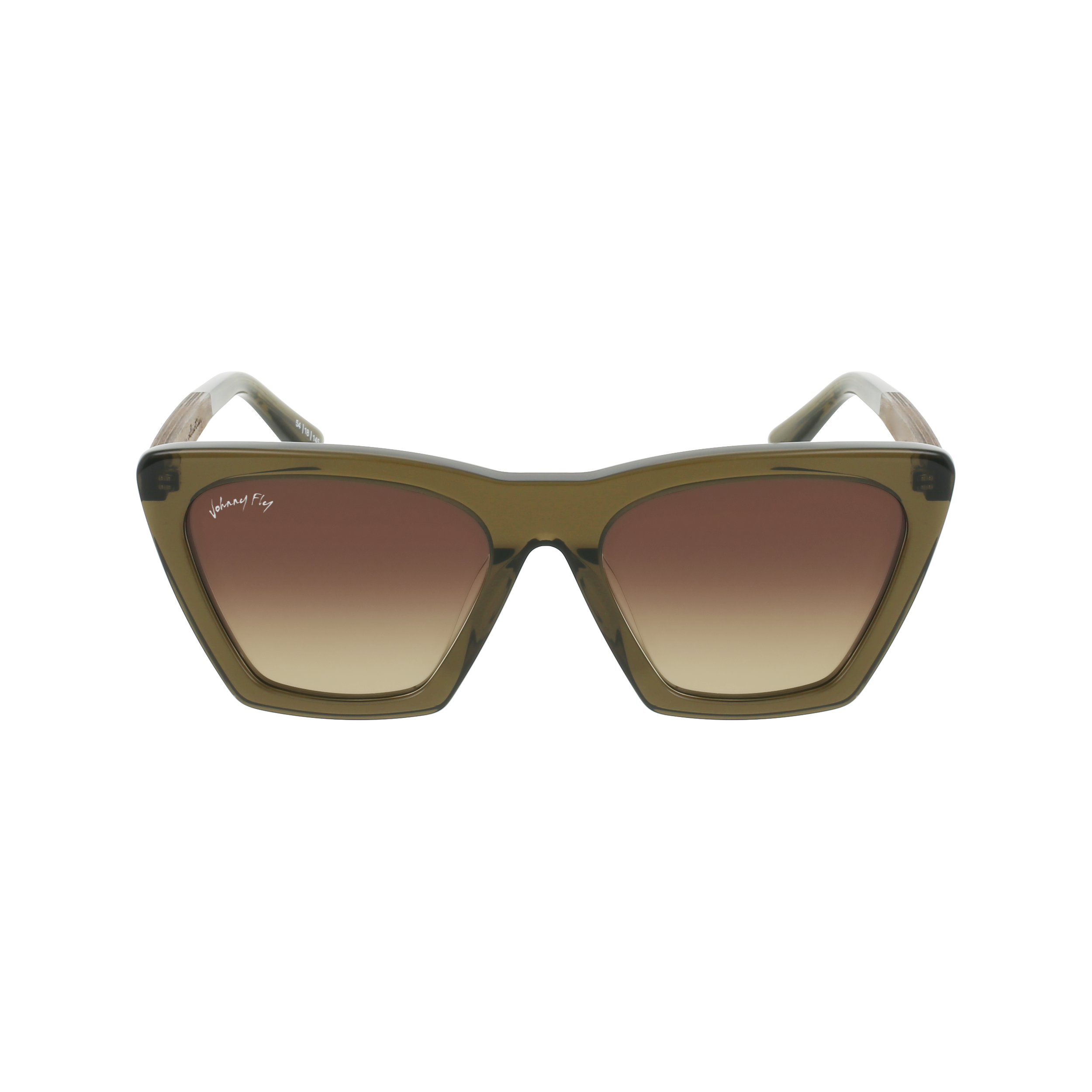 FIGURE Sunglasses Frame - Olive- Johnny Fly | FIG-OLIV-NBG126-BRG-WAL | | #color_olive