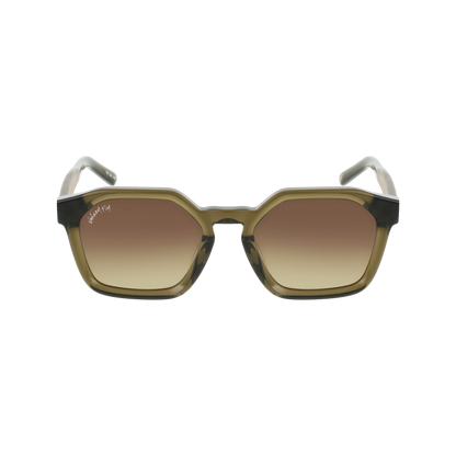 FORTUNE Sunglasses Frame - Olive- Johnny Fly | FOR-OLV-LBGR | | #color_olive