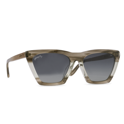 Figure Polarized Sunglasses by Johnny Fly | #color_pistachio
