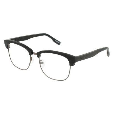 HUGHES Eyeglasses Frame - Gunmetal- Johnny Fly | HUG-BSIL-RX-EBN | | #color_gunmetal